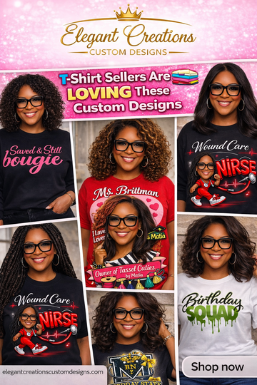 💕Custom T-Shirt Description