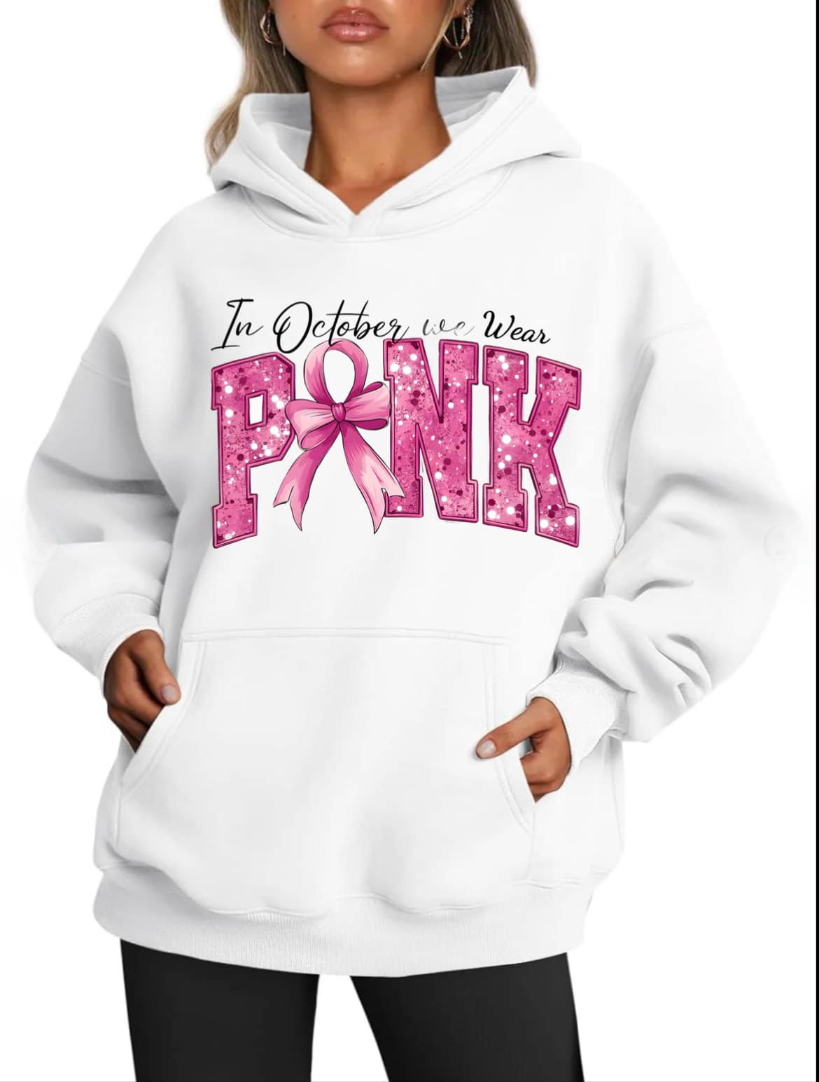 Pink Cancer Awareness Hoodie