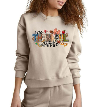 Fall Thankful Nurse Sweatshirt