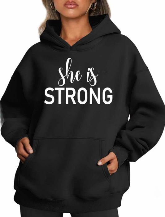 She Is Strong Hoodie