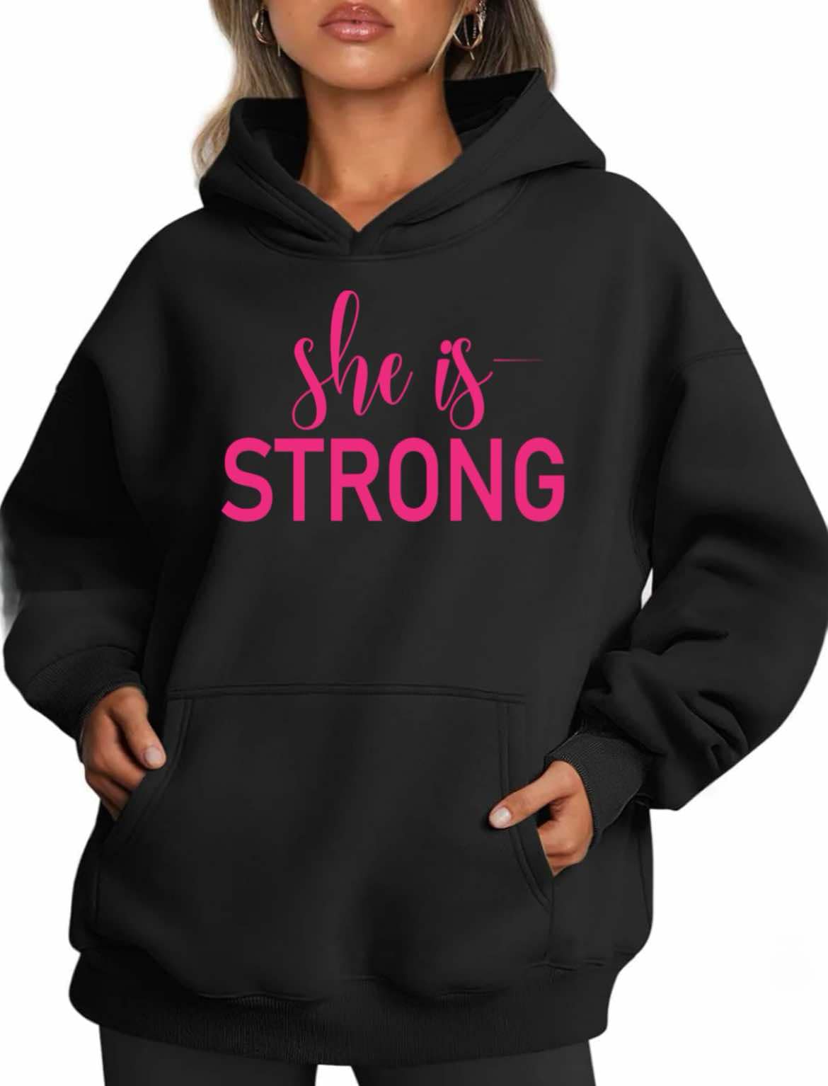 She Is Strong Hoodie